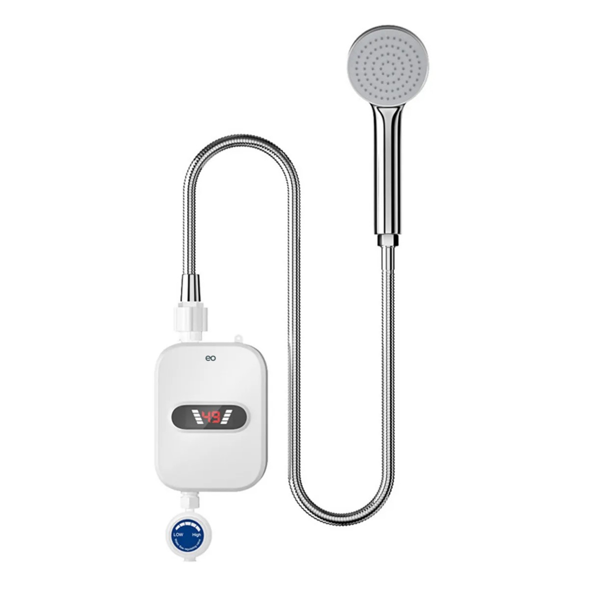 Calentador de agua el&eacute;ctrico Instant&aacute;neo blanco 127V image number null