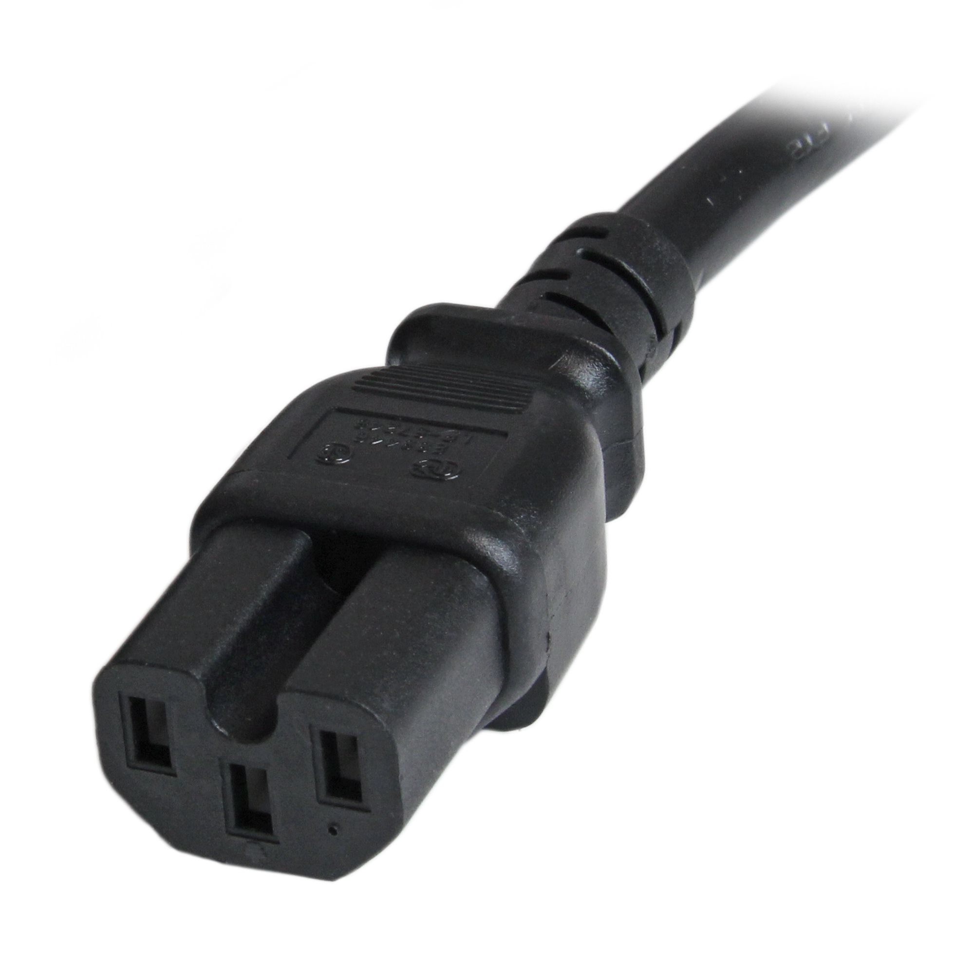 StarTech.com Cable de Alimentaci&oacute;n C14 a C15 1.8 m 14 AWG SJT para Servidores image number null