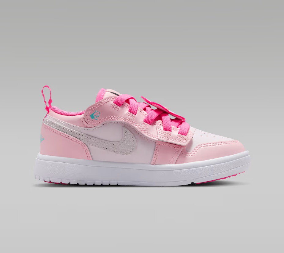 Tenis Jordan 1 Low Alt SE Blanco/rosa Ni&ntilde;as Tallas #16.5 al #22 image number null