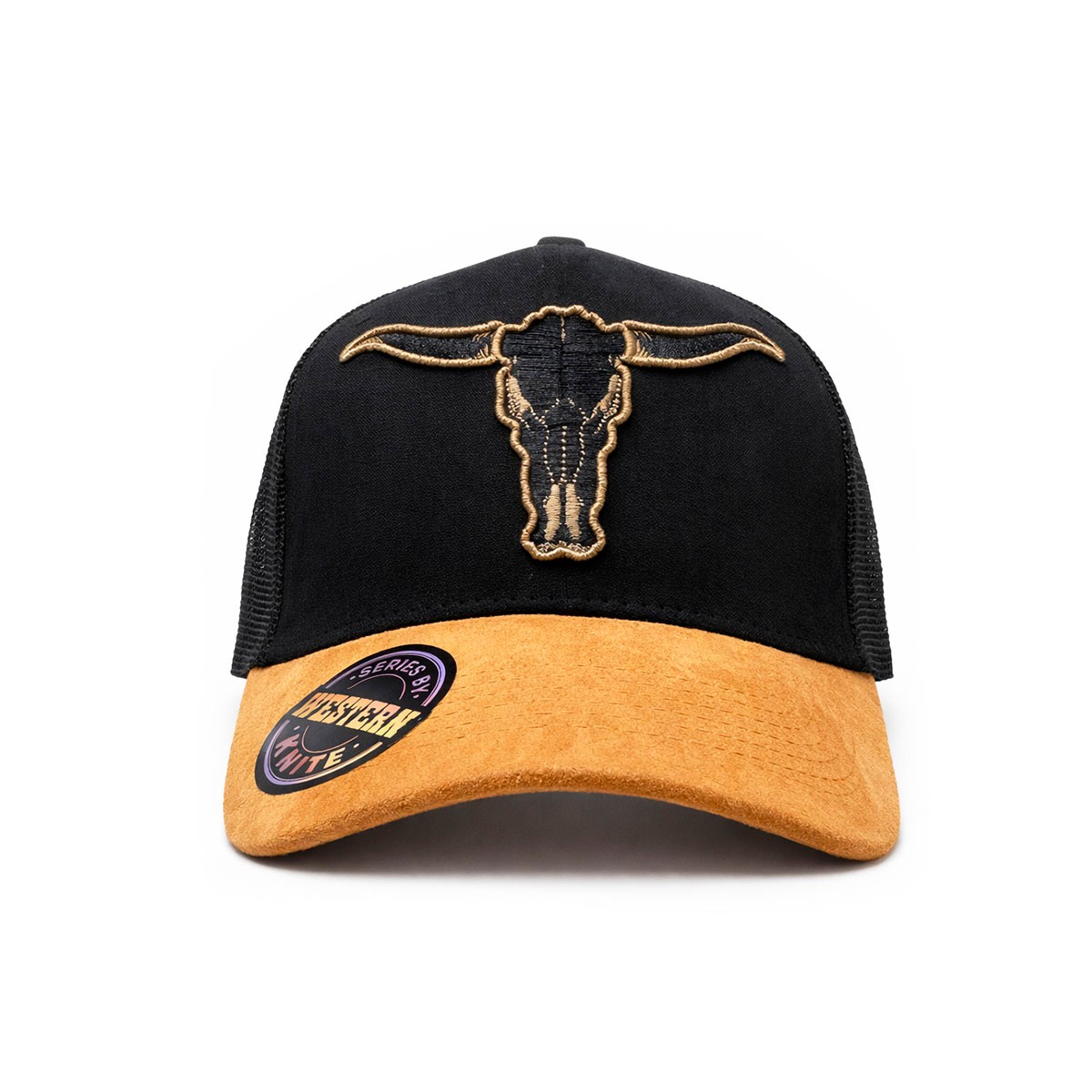 Gorra Trucker Livestock Golden Trail Mostaza Ajustable image number null