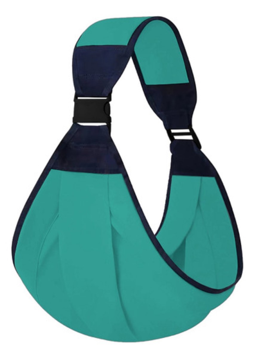 "Cangurera Ergon&oacute;mica Morral Portabeb&eacute;s Suave Comoda Y Ligera Color Verde ". image number null