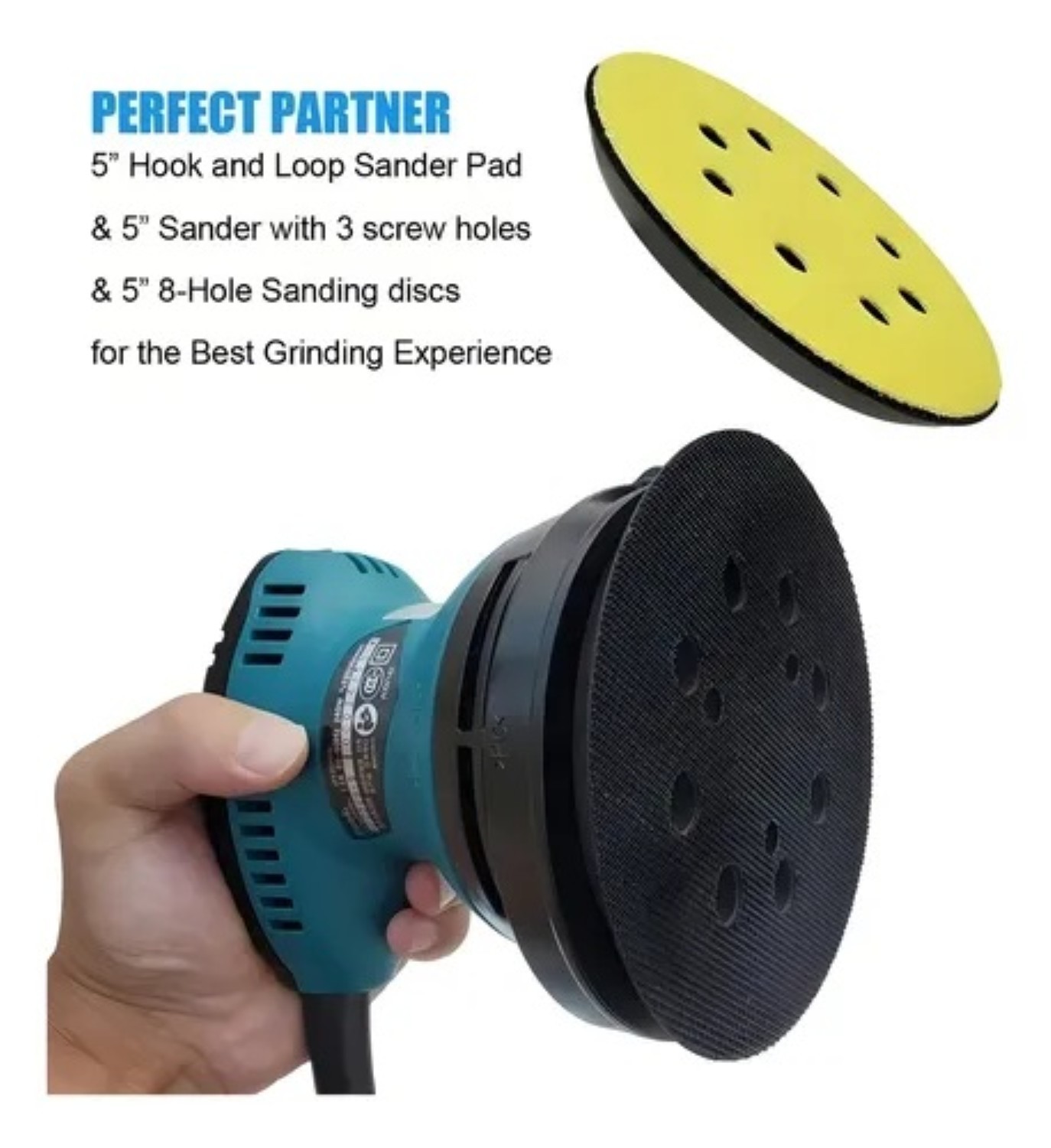 4pz lijadora Adecuada Para Makita Negro Azul image number null