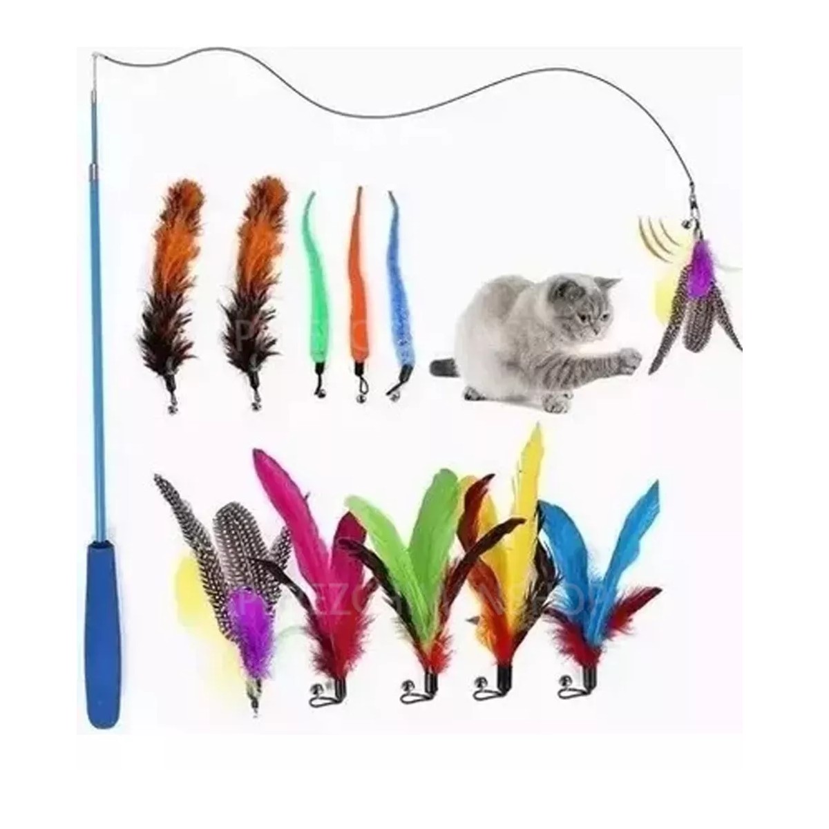 Kit 27 Piezas De Juguetes Para Gatos Mascotas T&uacute;nel Para Gatos image number null