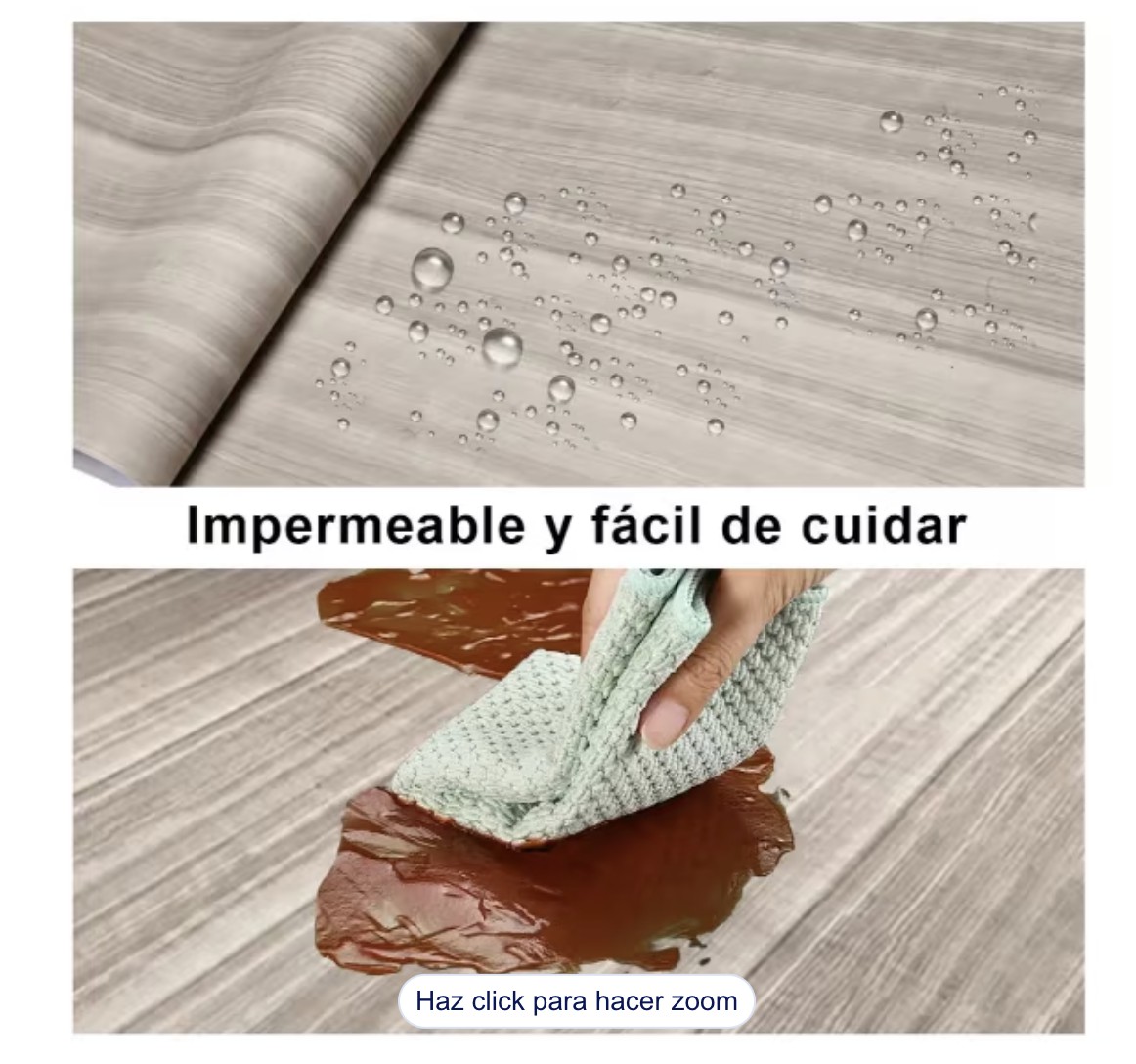 Papel Tapiz Para Piso Madera 3d Modelo Gris image number null