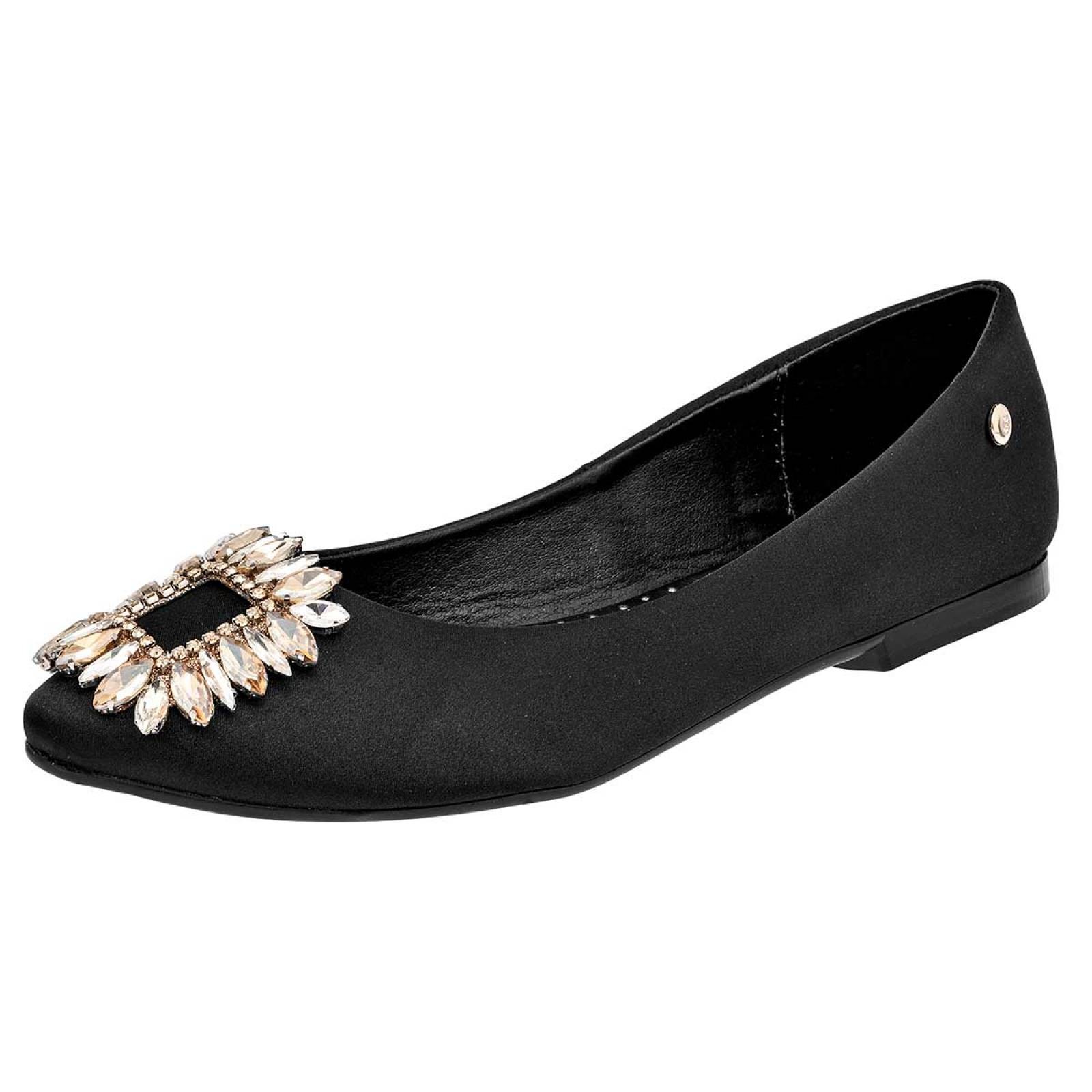 FLATS CON PEDRERIA de Moramora Para Mujer en Negro 11317146 T6 image number null