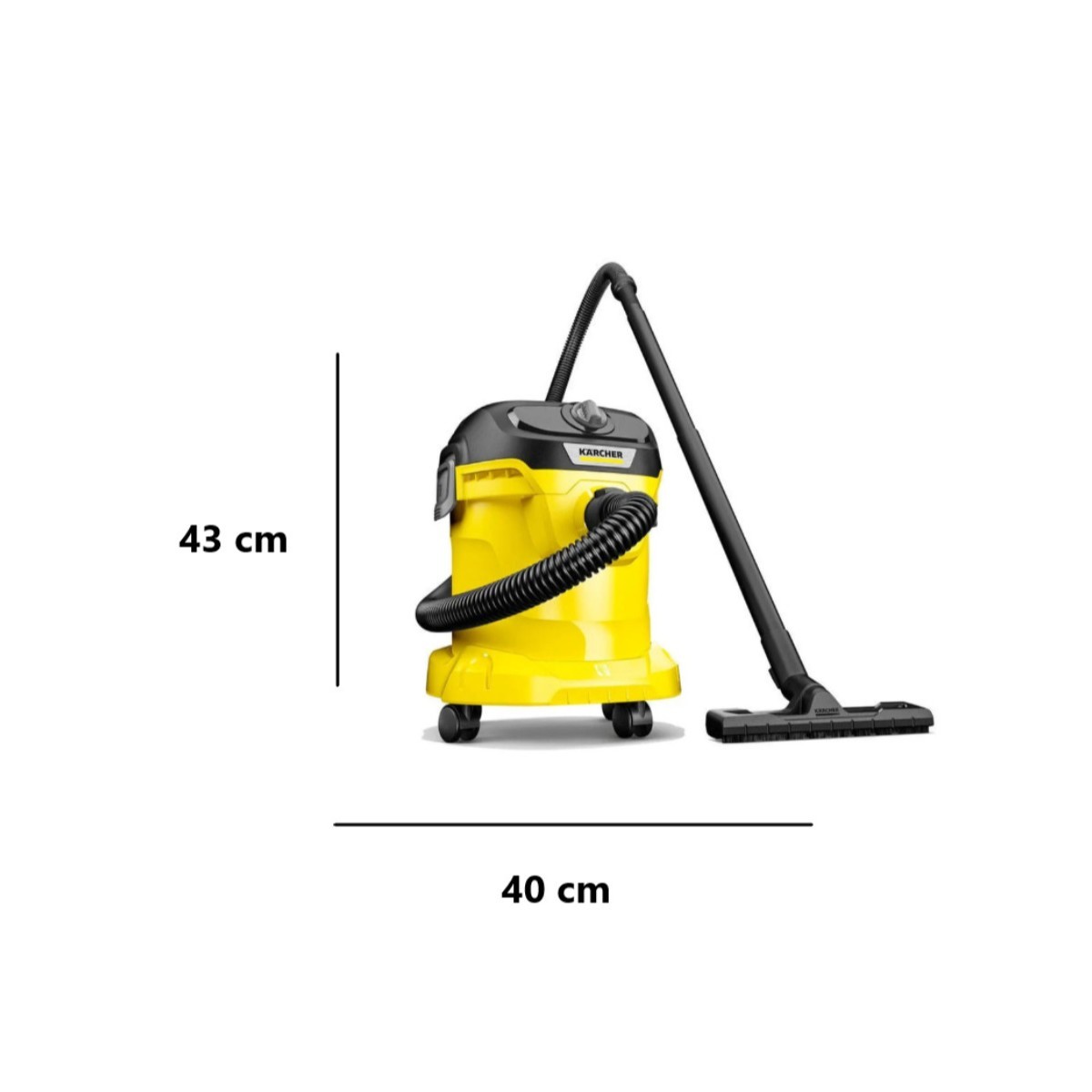 Aspiradora Karcher 15 Litros para S&oacute;lidos y L&iacute;quidos KWD 2 image number null