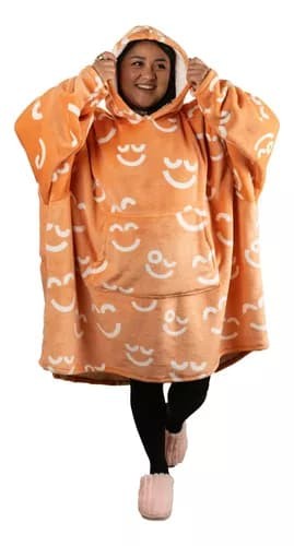 Coomfi - Maxi Hoodie, Sudadera Para Dormir Unitalla Adulto Naranja image number null