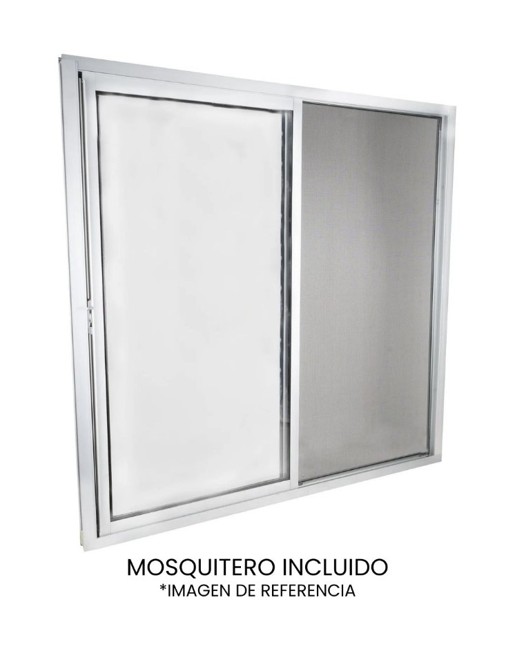 VENTANA ALUMINIO 1.5" 150X120 CRISTAL CLARO 3MM image number null