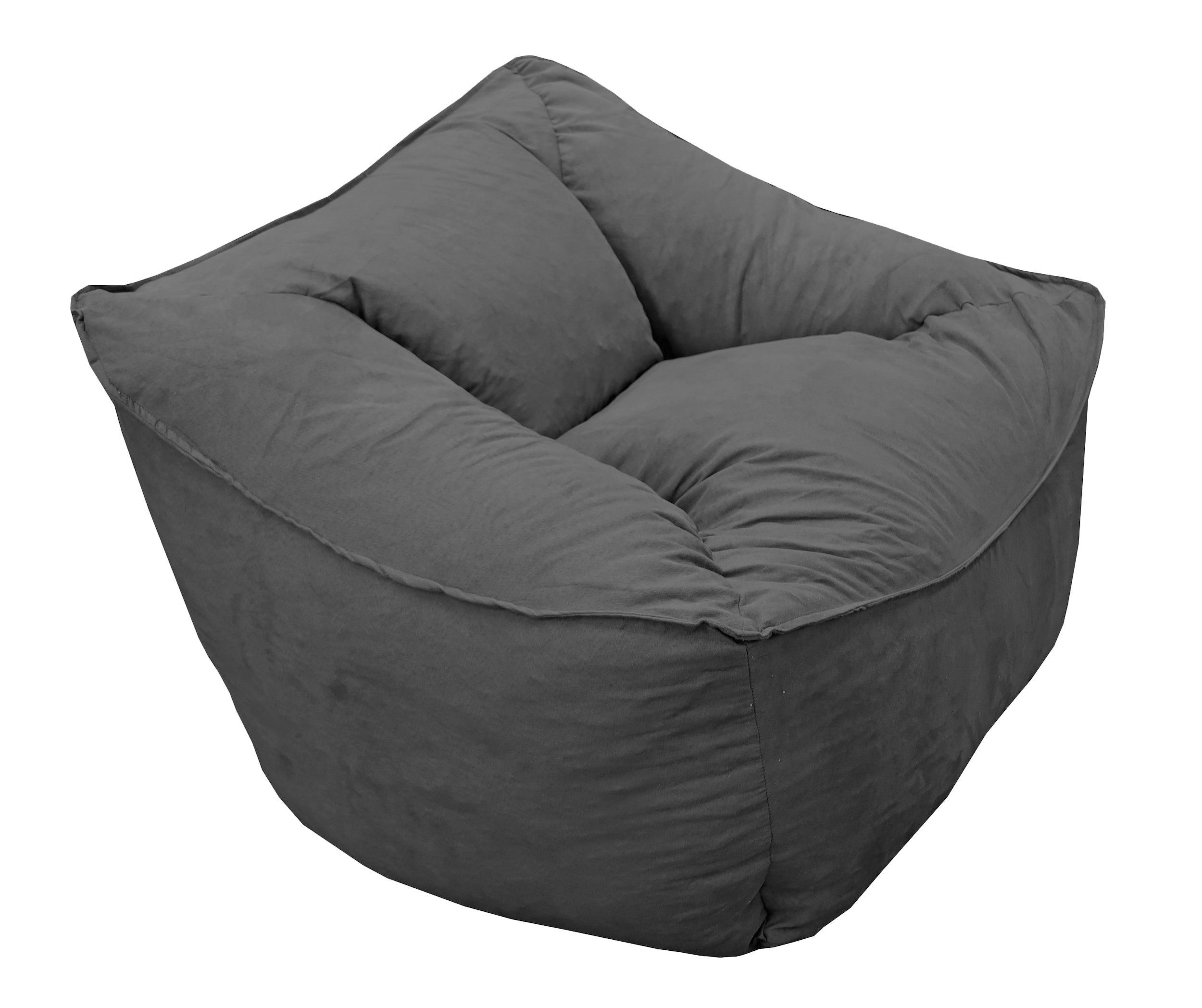 Sillon Puff El Bazar Store Gris Oxford, Sillon Ocasional. image number null
