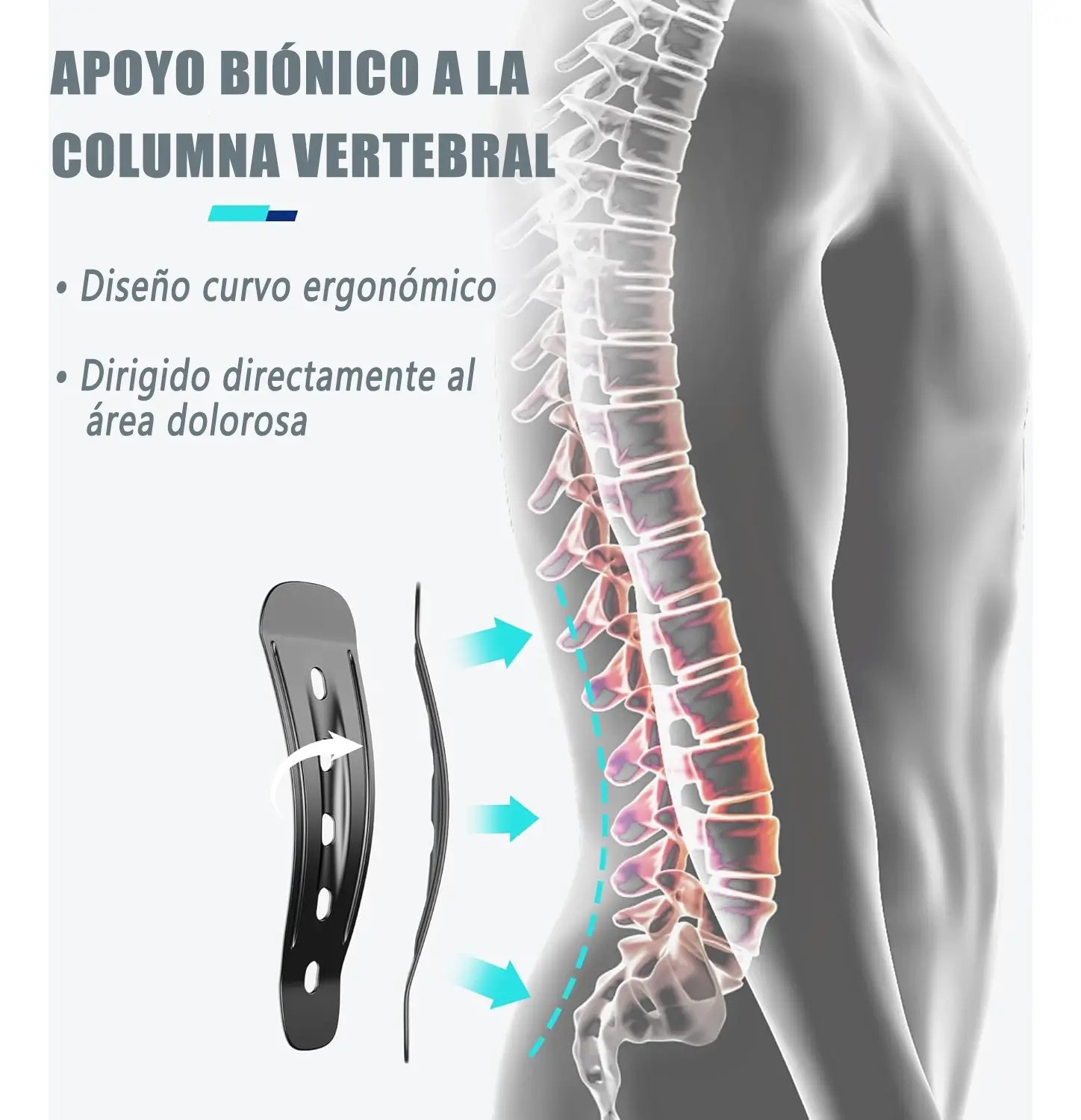 Faja Soporte Sacro Lumbar Con Varillas Ortopedica Lumbosacra talla xl image number null