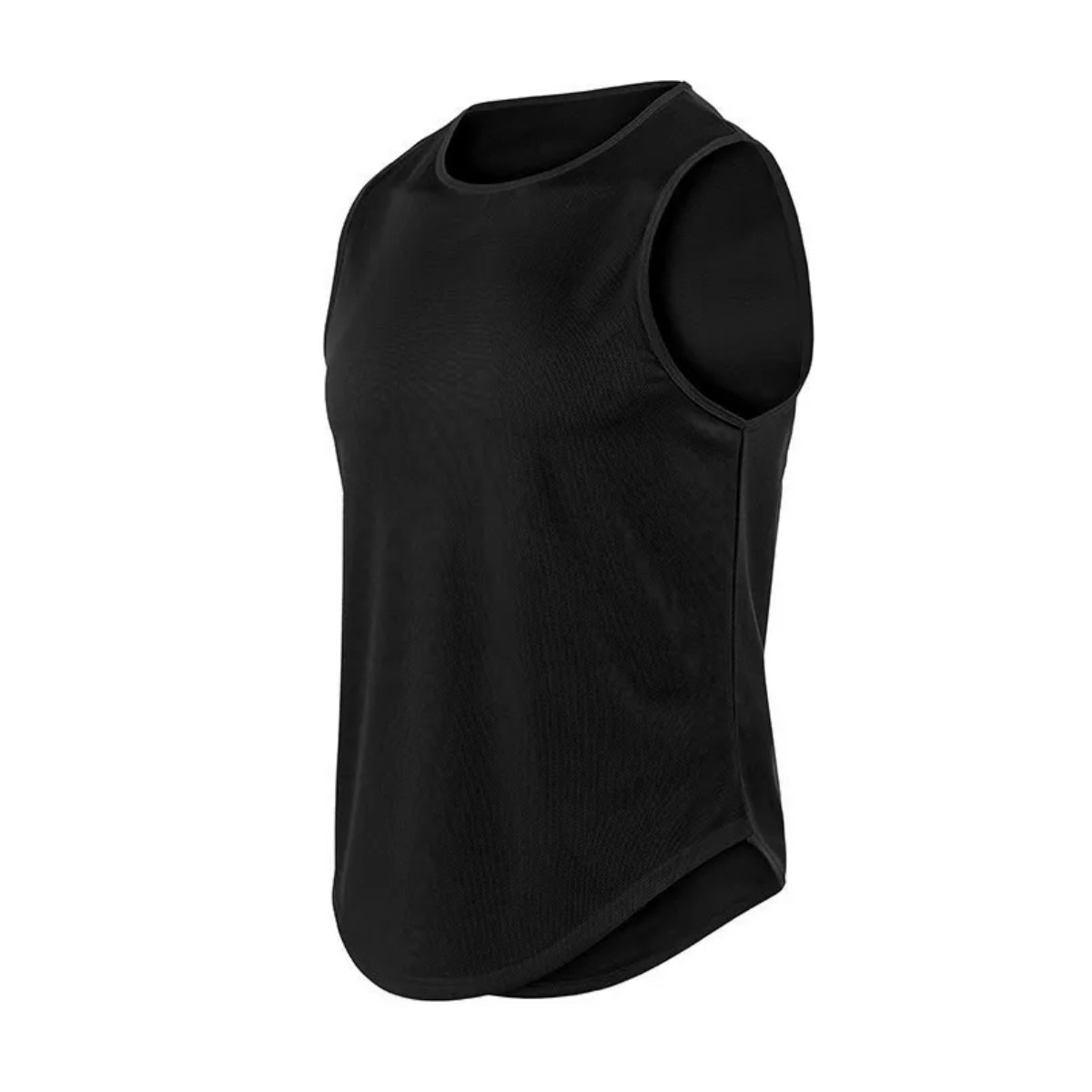 Fit Super C&oacute;moda Playera Hombre Deportiva Negro Talla M image number null