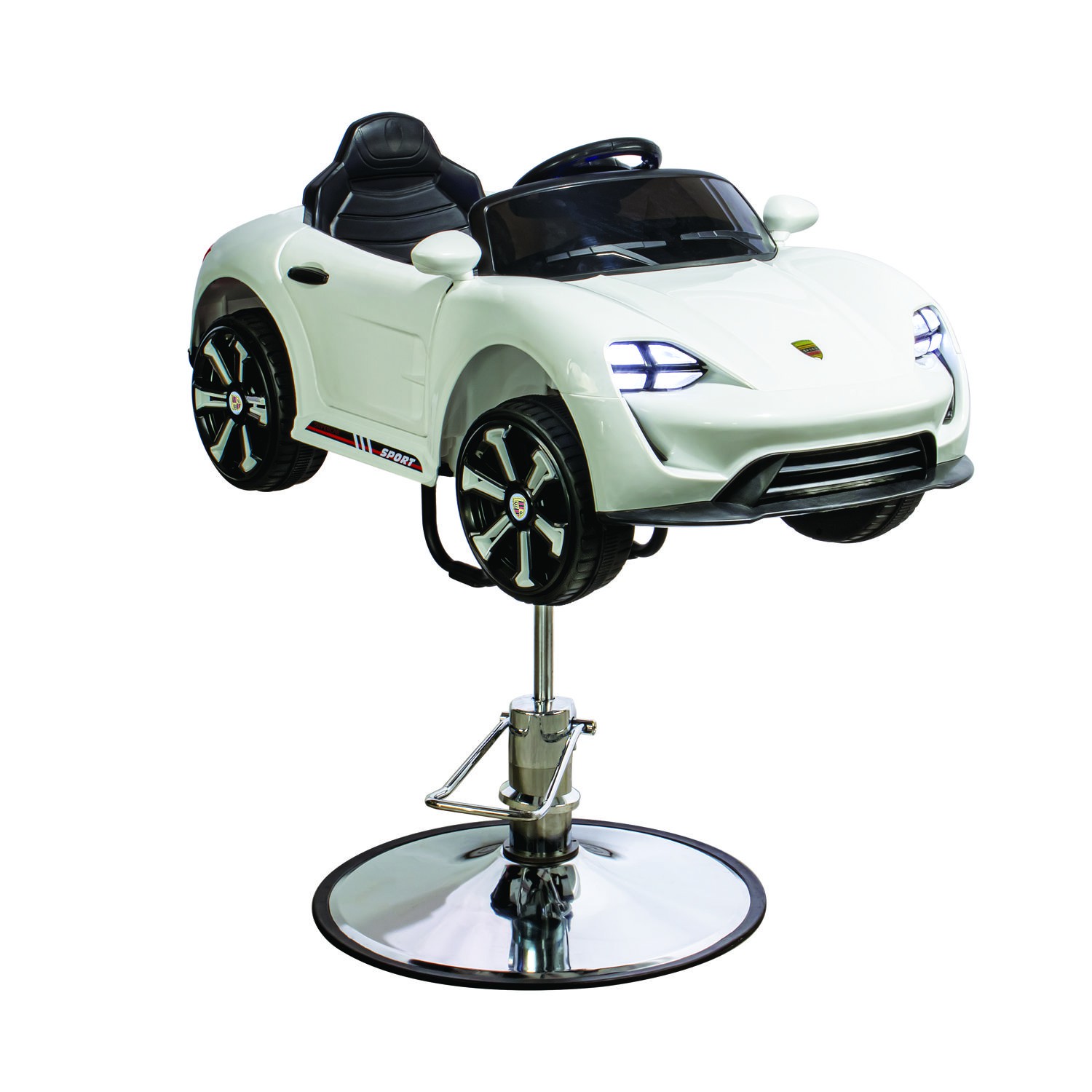 Silla infantil hidr&aacute;ulica Carrito electrico Blanco CB02 Letmex image number null