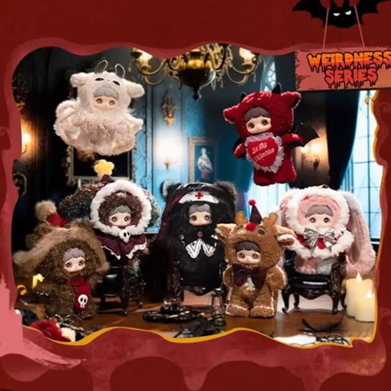 Caja Ciega Maymei Winter Weirdness Serie Invierno Peluche Colgante Sorpresa Mu&ntilde;eca Anime Kawaii Coleccionable image number null