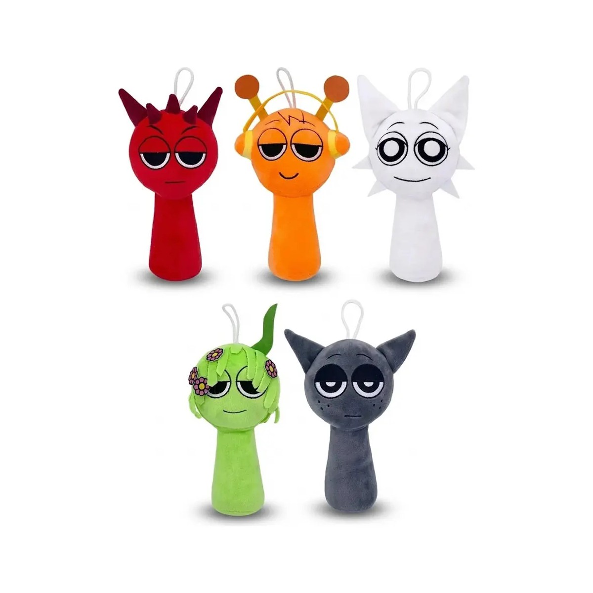 Peluche Juguete Bebes 5 Piezas Colorido image number null