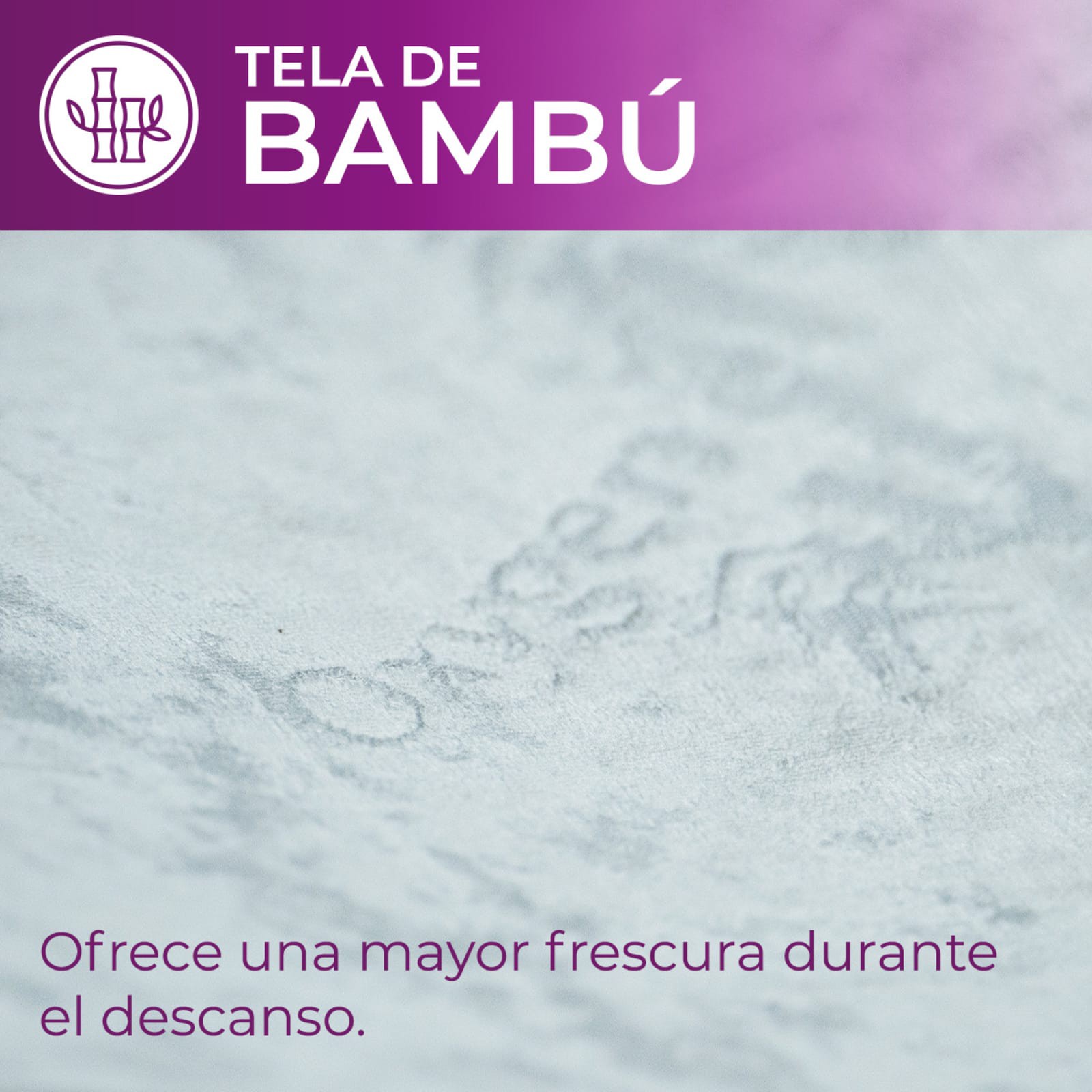 Almohada Spring Air Bamboo Infinite Memory Foam Est&aacute;ndar image number null