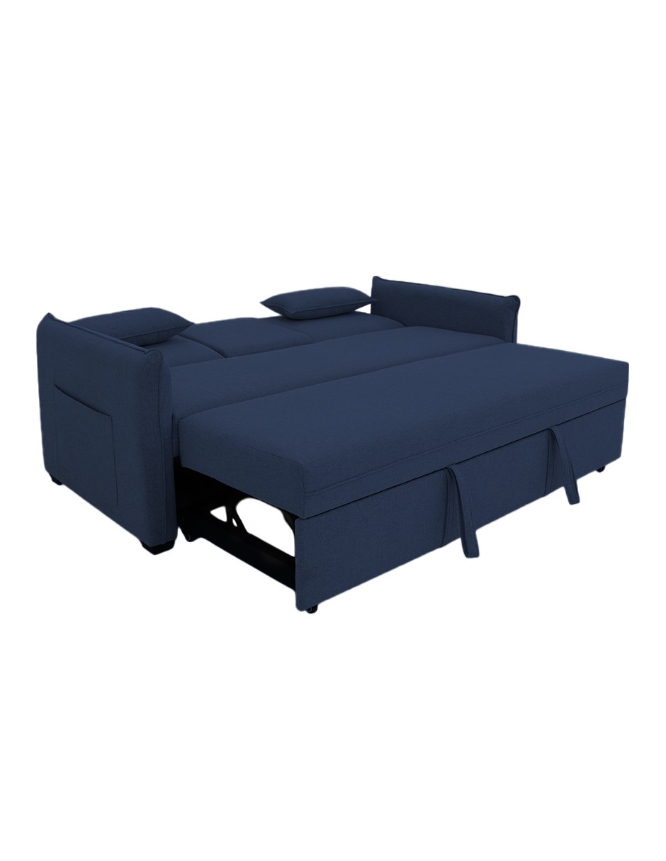 Sof&aacute; Cama Easy Living Roco Azul Marino image number null