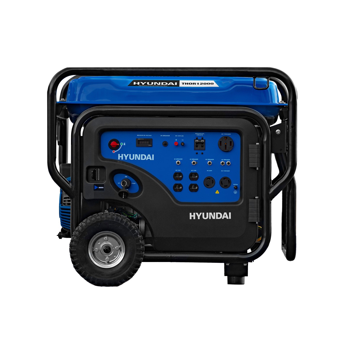 Generador Profesional Hyundai 11,500 Watts 110v/220v - THOR12000 image number null