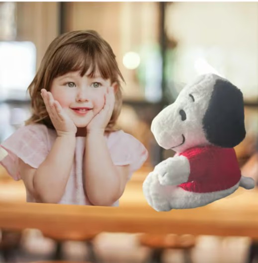 Snoopy De Peluche 25 Cm Con Su&eacute;ter Roja image number null
