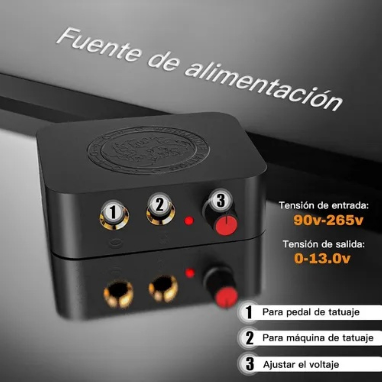 Kit Para Tatuar Profesional l C/22 Tintas Negro image number null
