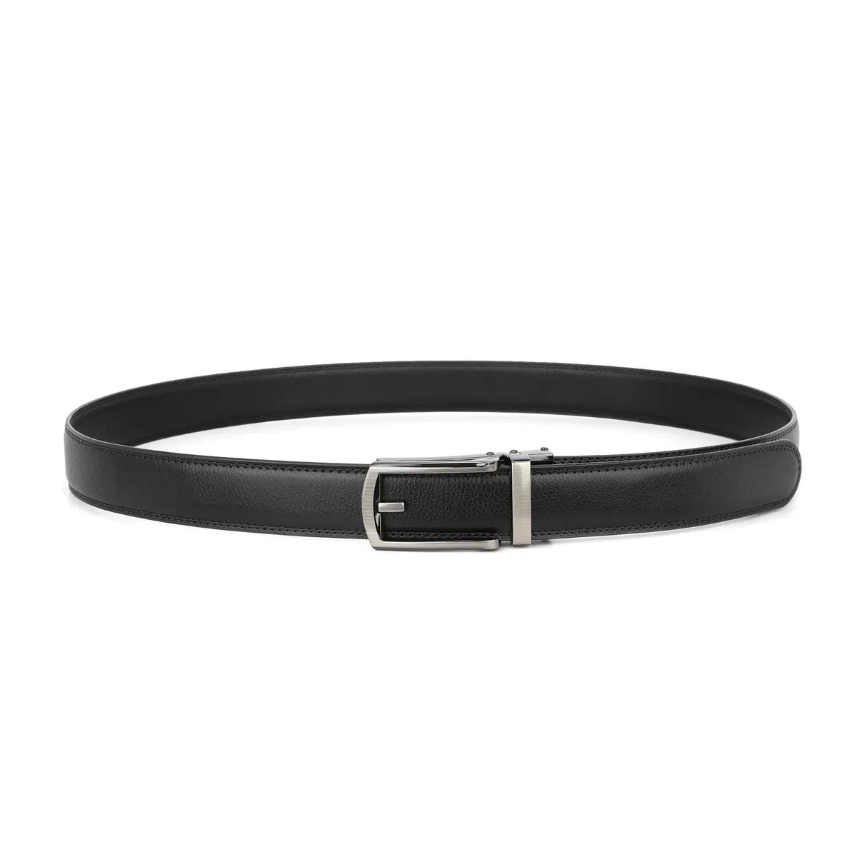 Cinturones Hombre 130 Cm Piel Automatico Color: Negro Marron - C 2 Piezas image number null