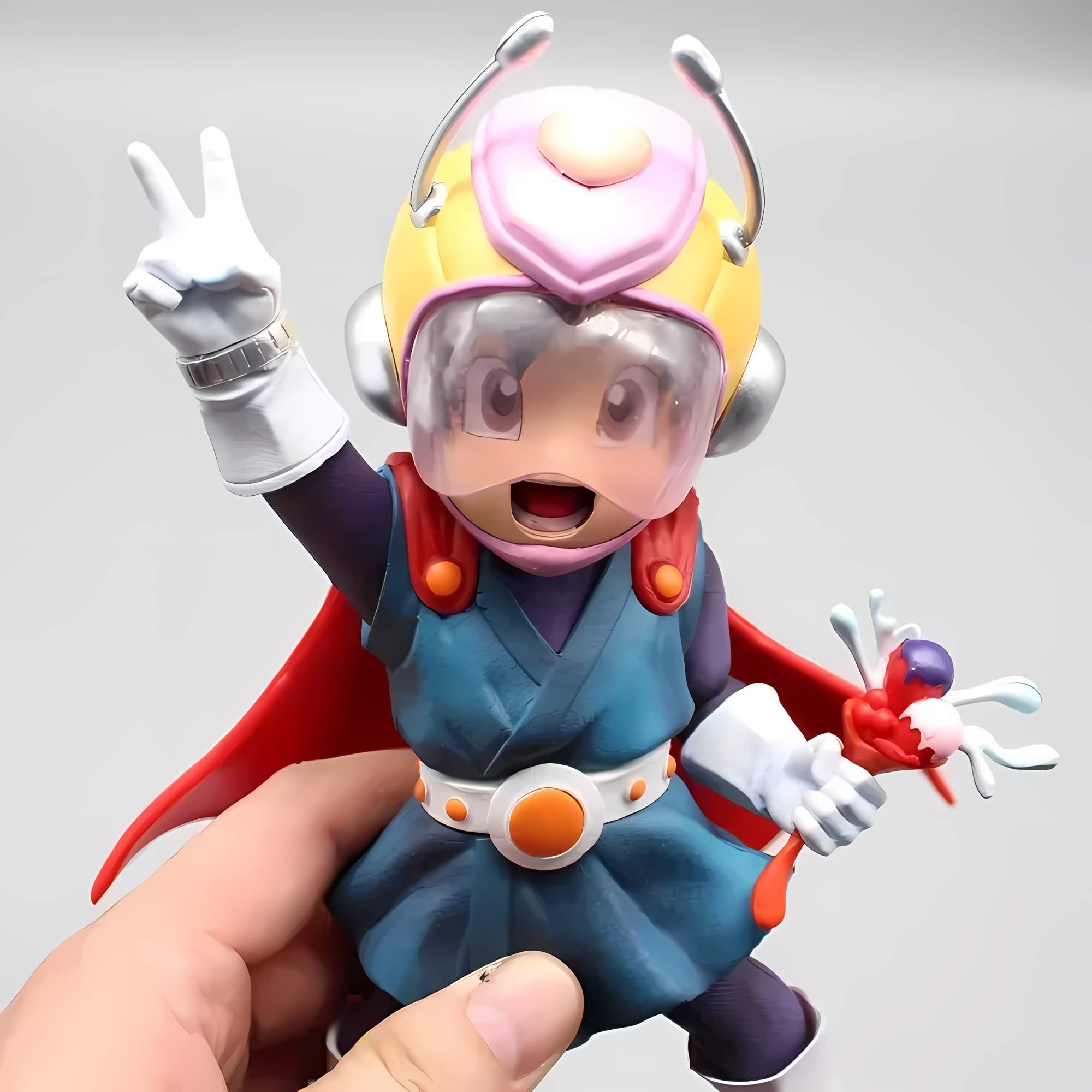 Figura Videl Gran Sayaman 2 Mr Satan Dragon Ball Z 20cm Set de Figuras de Accion Juguete Coleccionable Videl & Mr. Satan Dragon Ball Z image number null