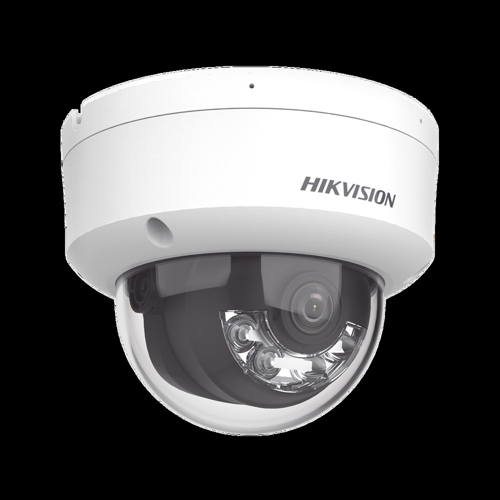 C&aacute;mara Domo IP Hikvision 6MP Lente 2.8mm 30m IR Luz Dual AcuSense - DS-2CD1163G2-LIU image number null