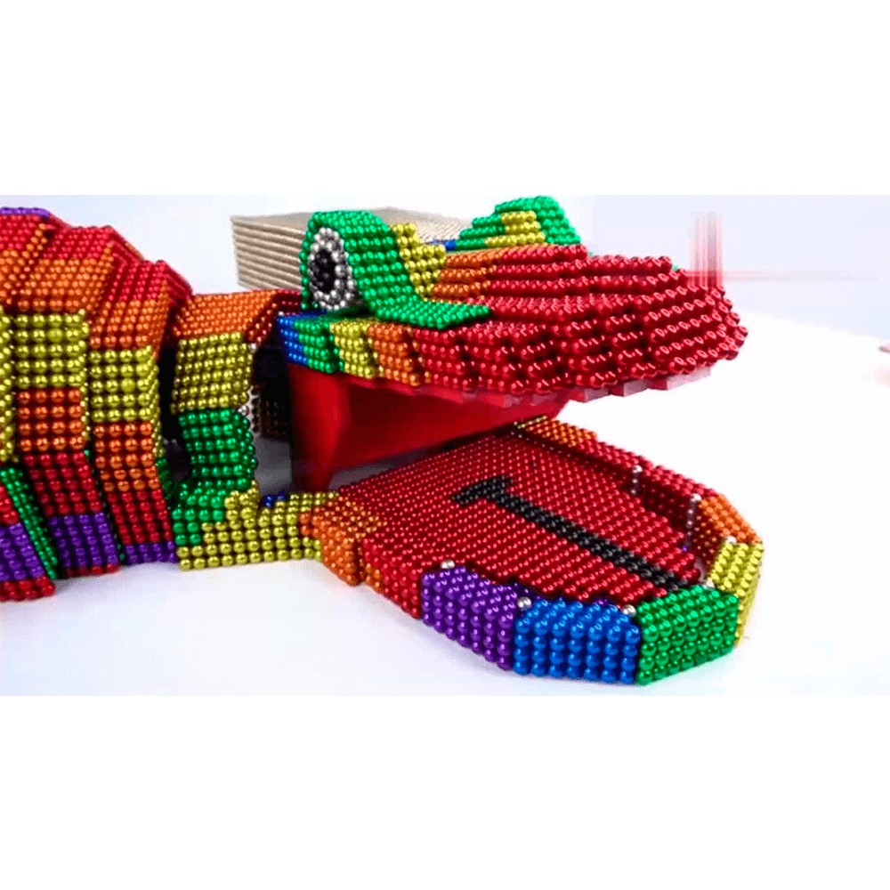 Cubo Magn&eacute;tico Magic Magnet Cube El Juguete, 216pcs 5mm. image number null