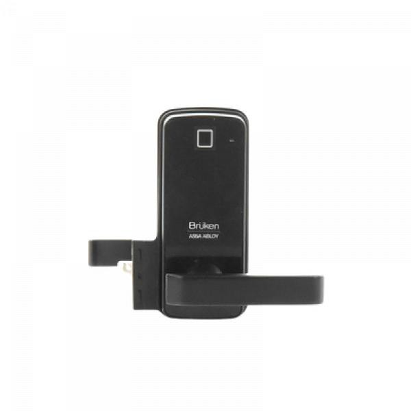 Cerrojo Electr&oacute;nico BRUKEN ASSA ABLOY BRK3551 con Manija, Lector de Huella y Tarjeta para Puerta de Vidrio image number null