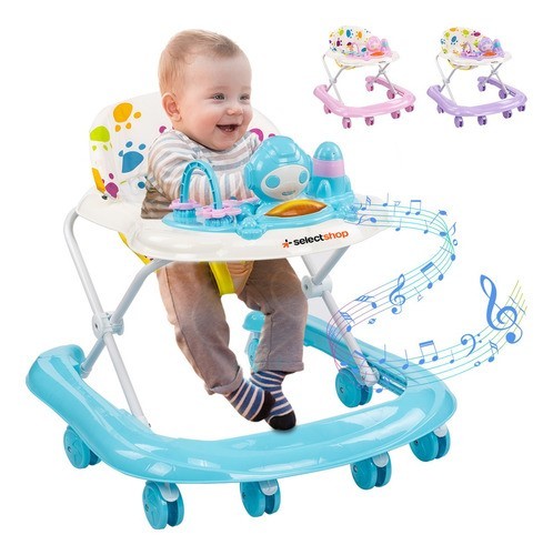 Andadera Musical Beb&eacute; Juguetes Interactiva Plegable Port&aacute;til image number null