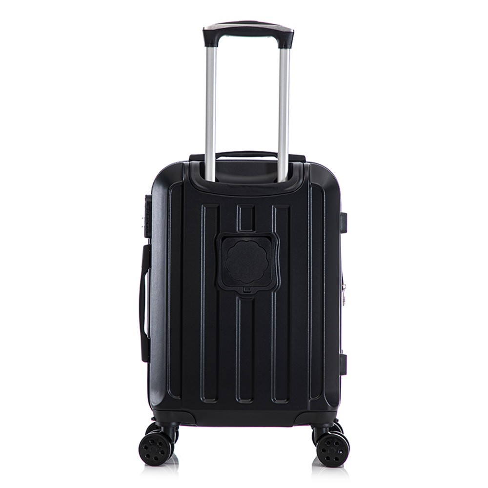 Maleta de Mano R&iacute;gida Expandible 10Kg | Con Ruedas 360&deg; &ndash; Ideal para Viaje y Cabina Negro image number null