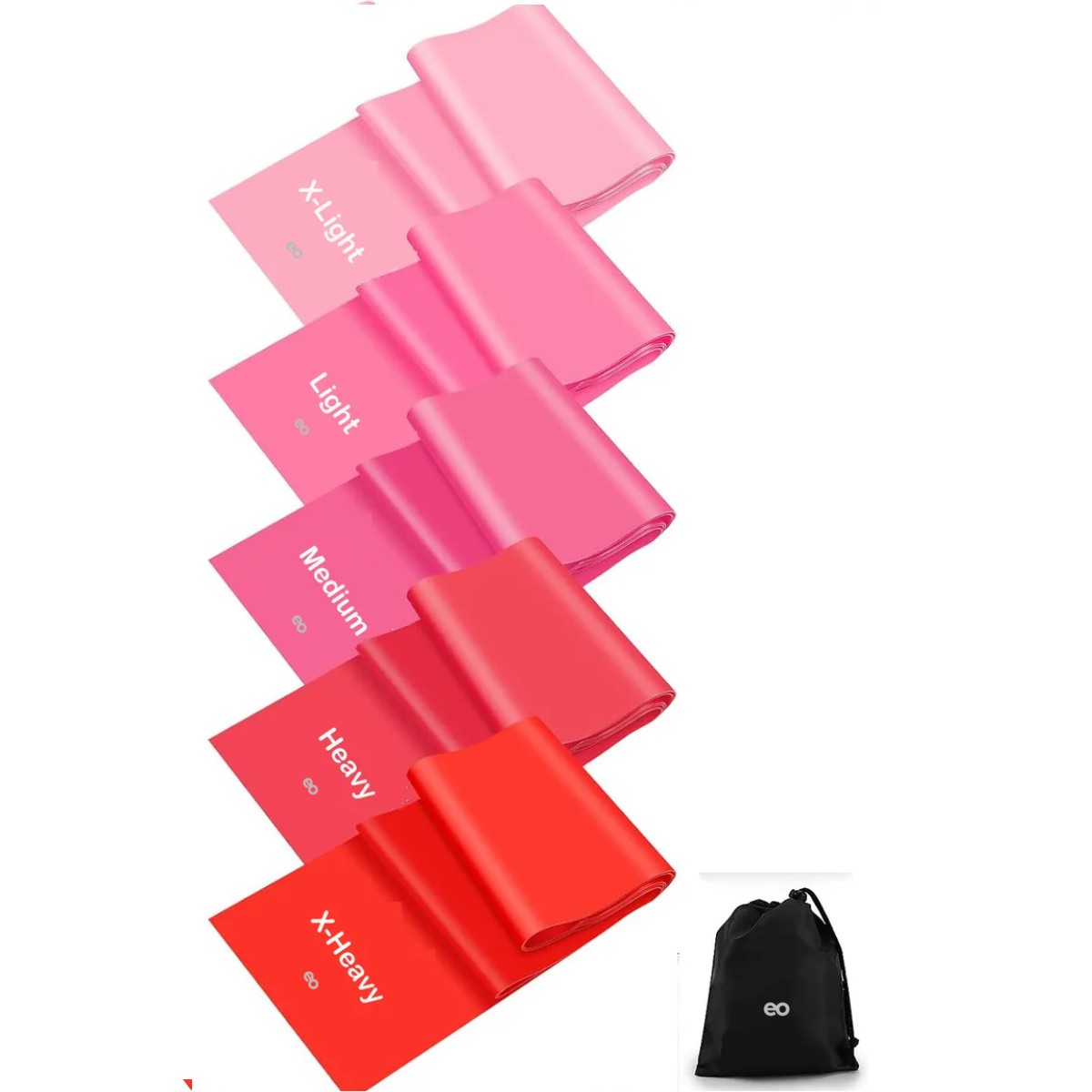 Bandas El&aacute;sticas De Resistencia Ejercicio Fitness Yoga 6 Pcs image number null