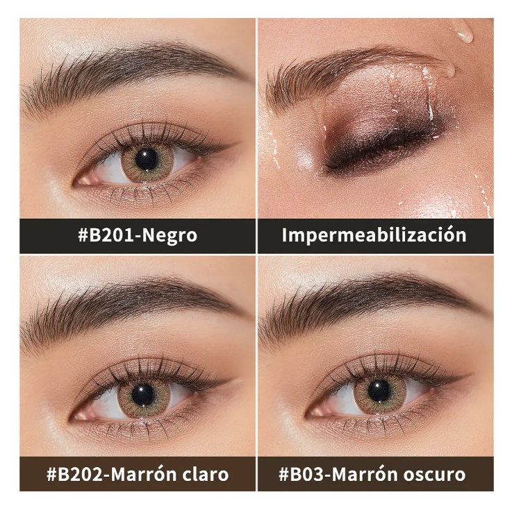 Lapiz Para Ceja Maquillaje Para Cejas Delineador Modelo Cafe 3 Piezas image number null