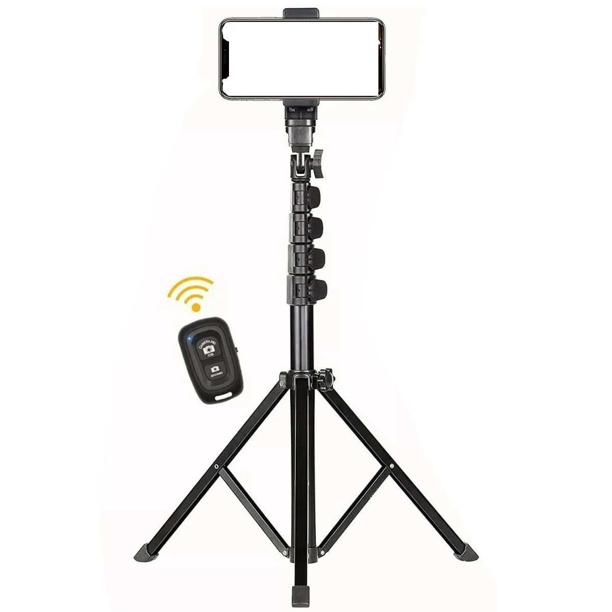Tr&iacute;pode Selfie Stick 3en1 Bluetooth Control Remoto 170cm image number null