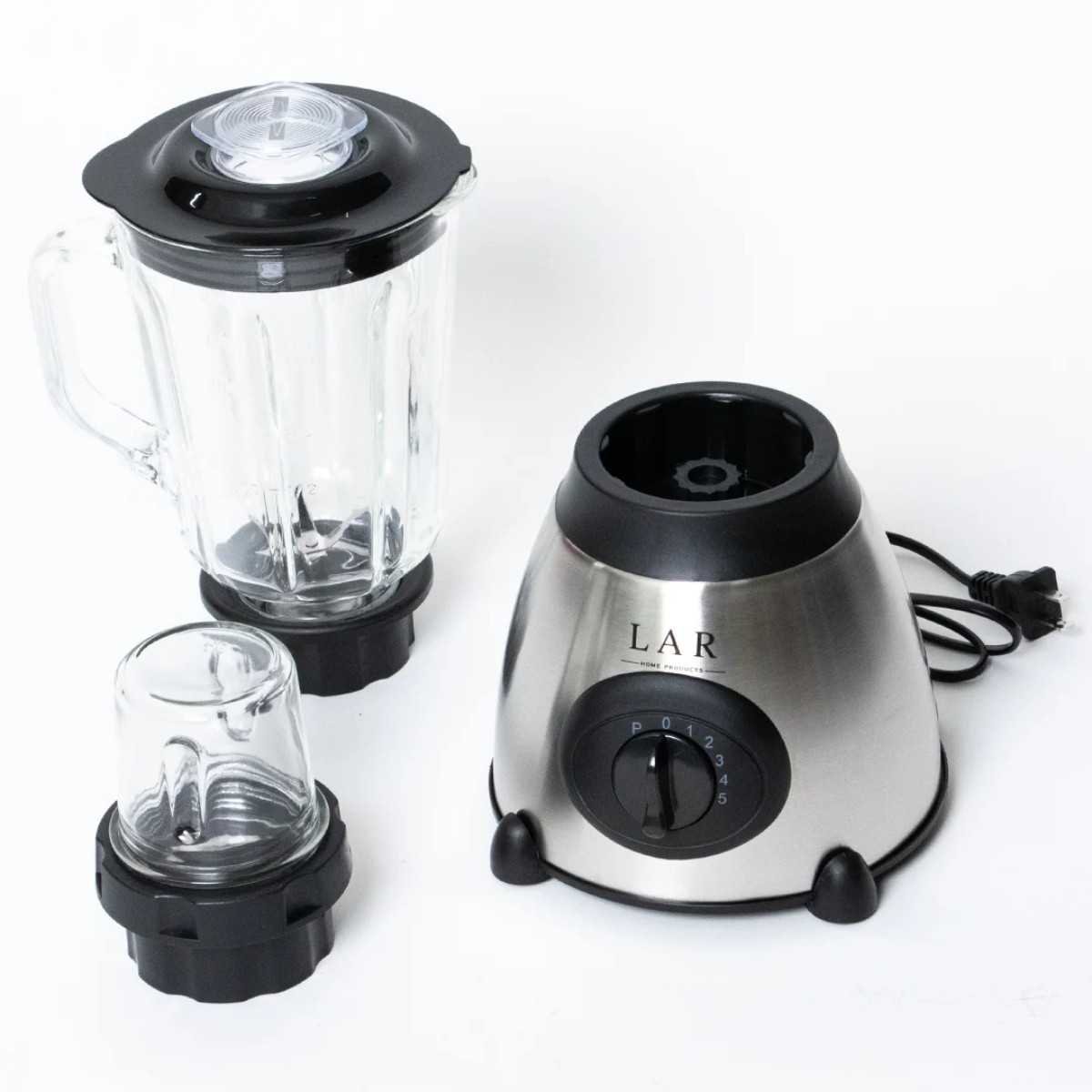 Combo Bateria Primaware Nonstick 22 Piezas Azul + Licuadora Lar / Fussion Vaso Vidrio 1.5L ENDY image number null