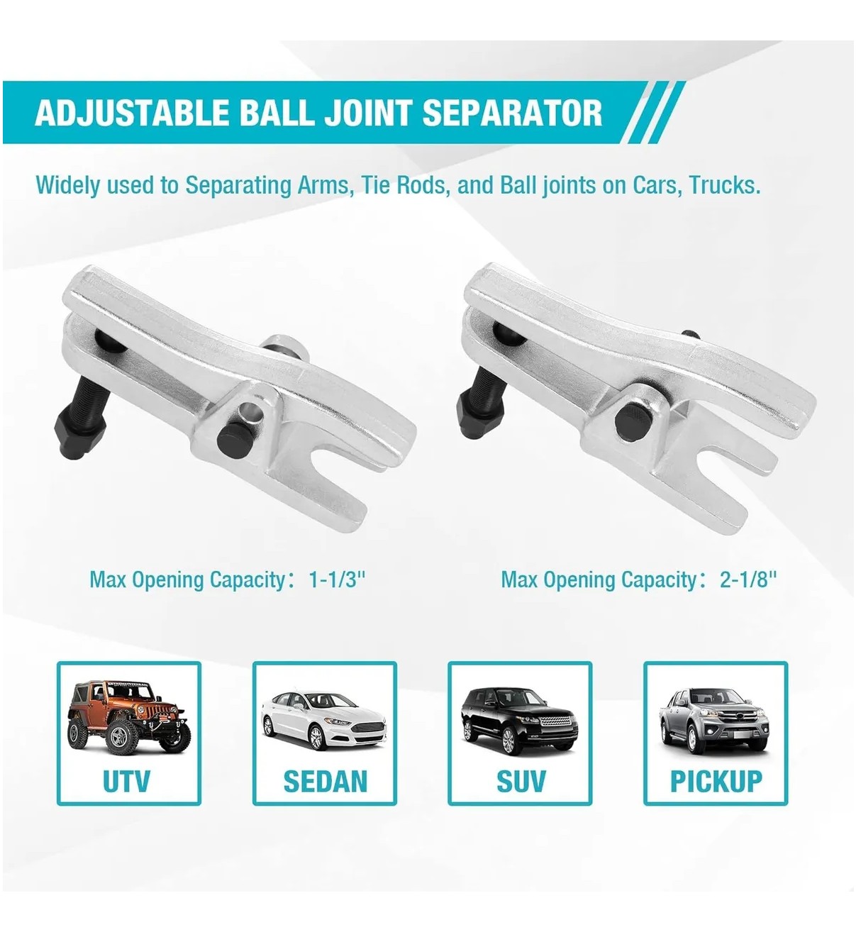 Extractor De R&oacute;tula Ajustable Para Auto Separador De R&oacute;tula Belug image number null