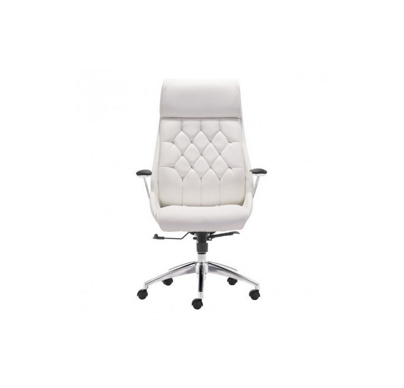 Silla De Oficina Boutique - Blanca - Kessa. image number null