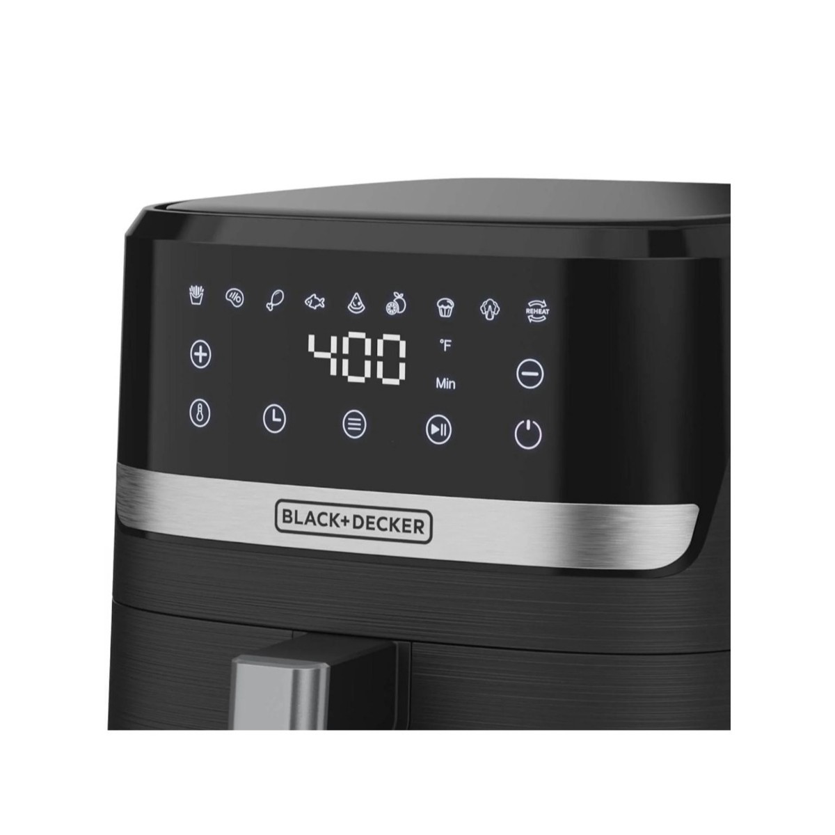 Freidora de Aire Black+Decker Purify 5.5 Litros Negra AFBD62-1BDLA image number null