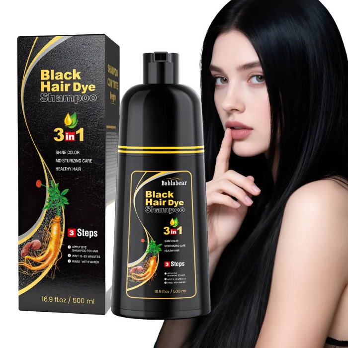 Shampoo Tinte Cubre Canas 500ml Natural Jengibre Hair Dye image number null