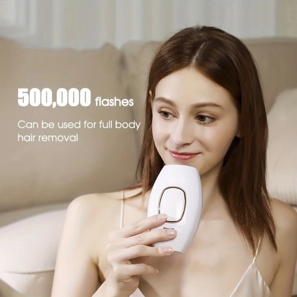 Depiladora Laser, Dispositivo de depilaci&oacute;n l&aacute;ser IPL para Mujeres y Hombres, depiladora el&eacute;ctrica para Bikini, Pierna, Brazo entre otros, indolora, uso dom&eacute;stico image number null
