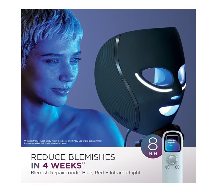 Mascarilla facial led antiedad cuidado de la piel image number null