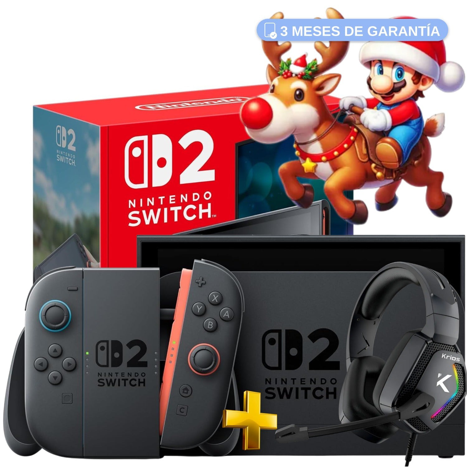 Nintendo Switch 2 Aud&iacute;fonos image number null