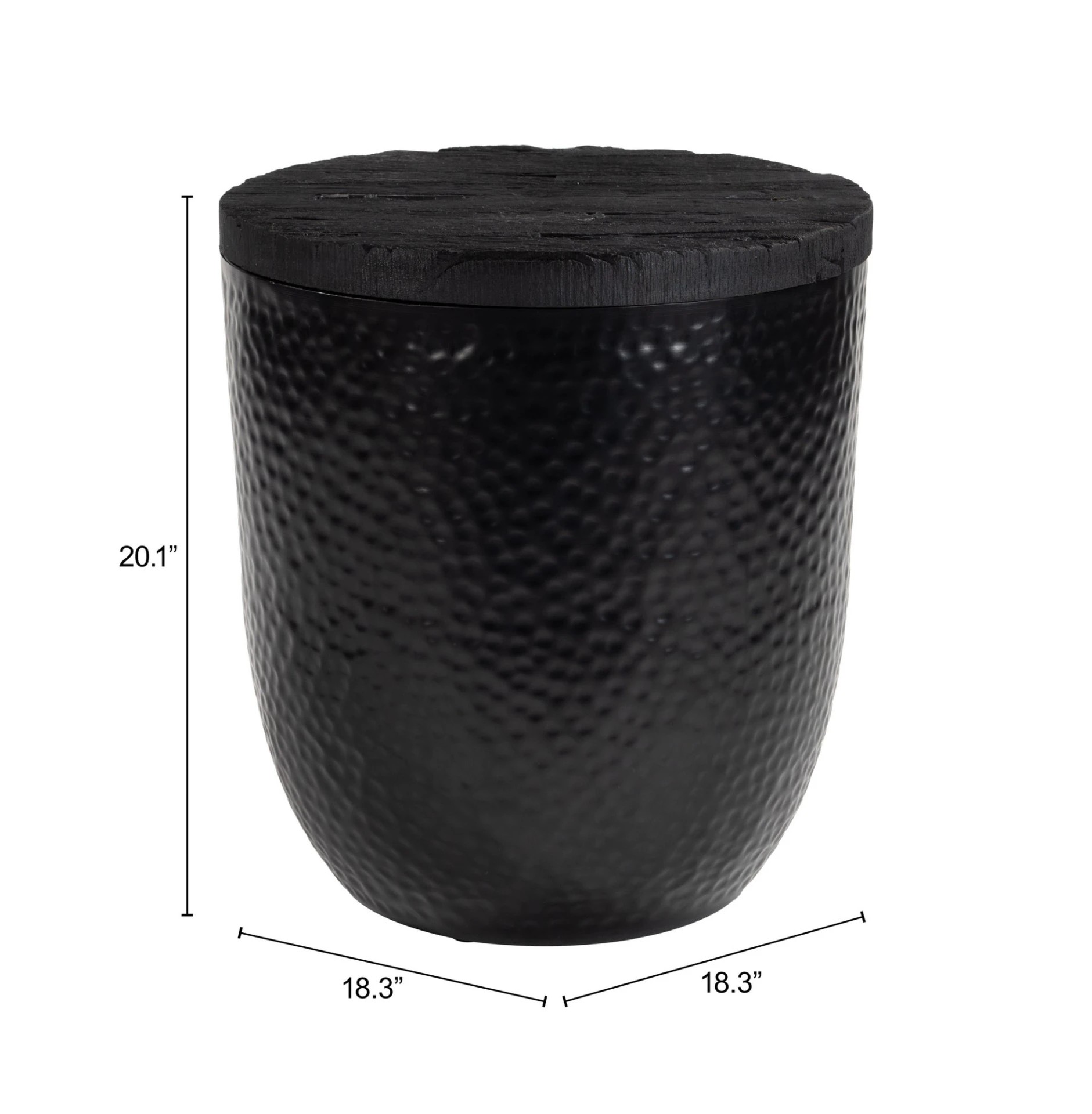 Mesa Lateral Duskan Negro Kessa image number null