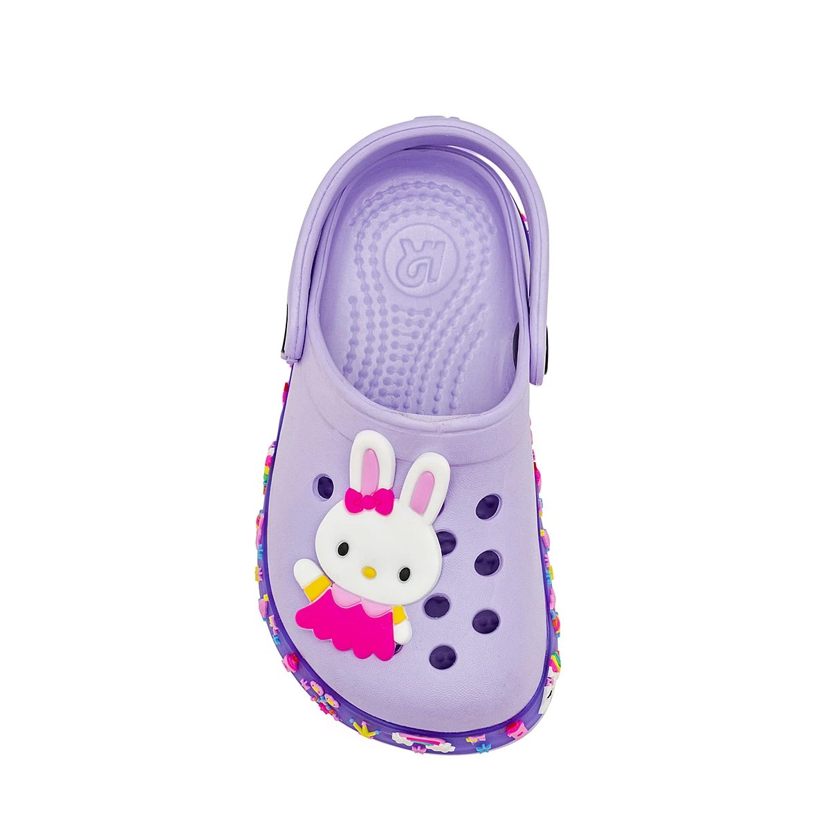 ZAPATO SANDALIA VERANO CERRADO Eva Moda Ni&Ntilde;A C70604 COLOR LILA MULTICOLOR image number null