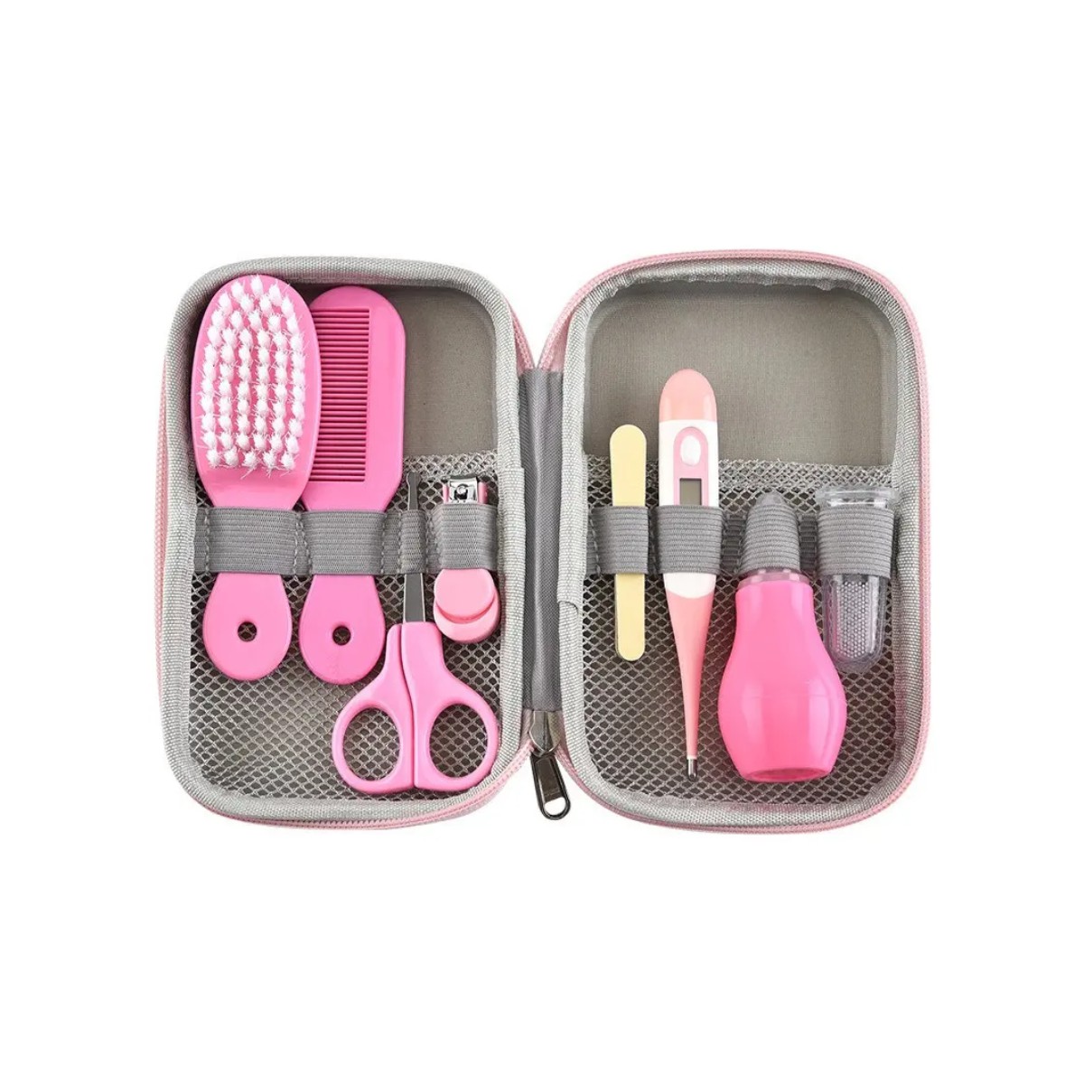 Kit De Higiene Y Cuidado Del Beb&eacute;, Incluye Term&oacute;metro Rosa image number null