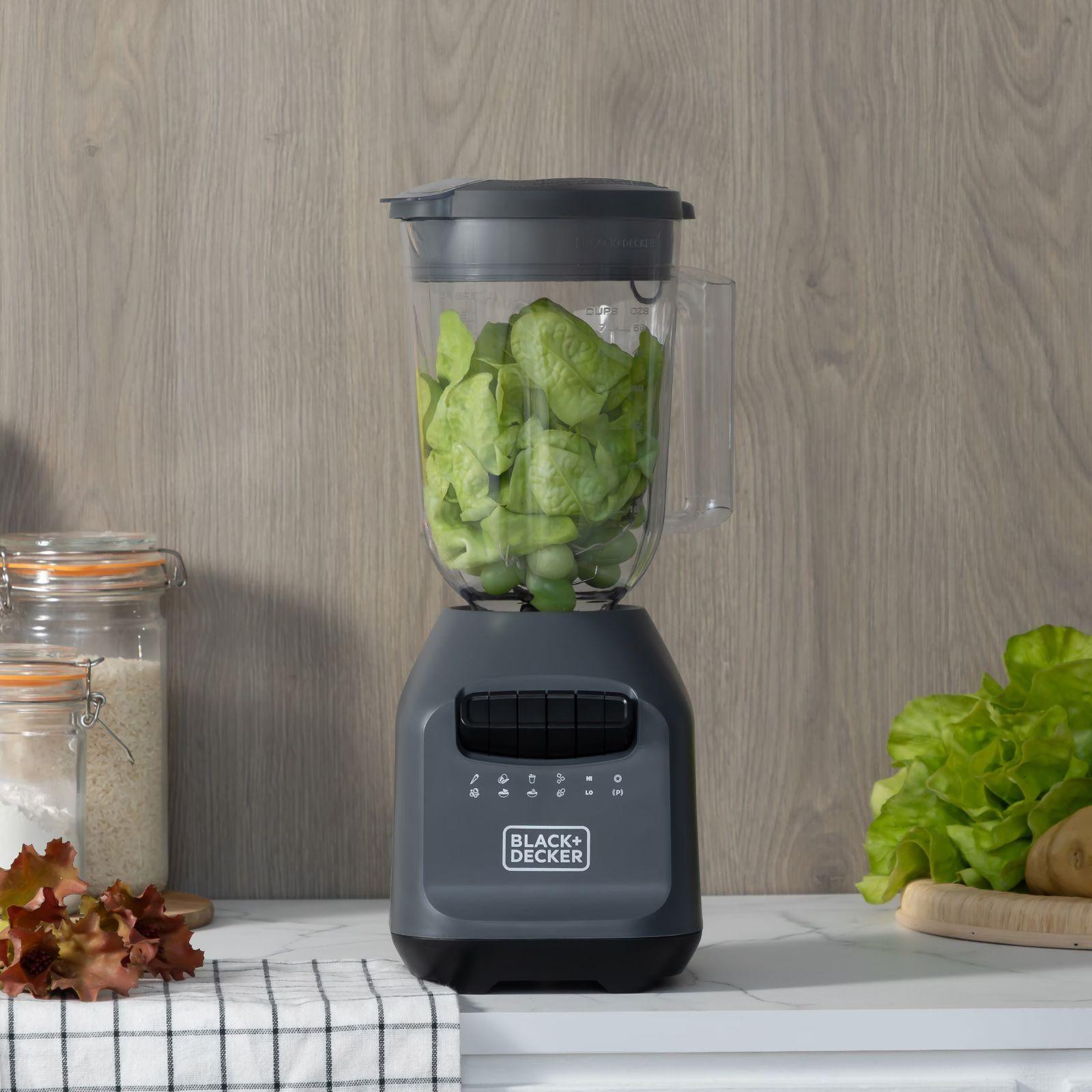 Licuadora Black+Decker IceCrush Vaso de Pl&aacute;stico 1.65 Litros Gris BL2209PB-LA image number null
