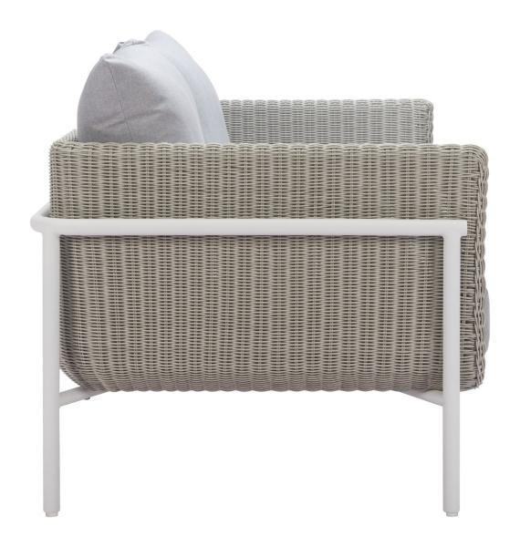 Love Seat Exterior Frais Gris - Kessa image number null