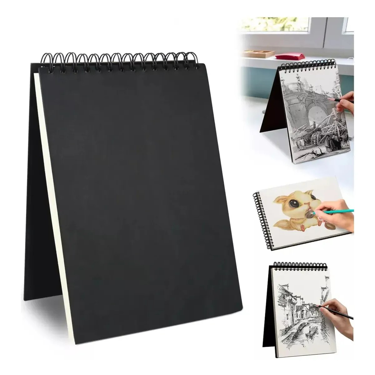 Cuadernos Dibujo O Acuarela Portada 2 Piezas image number null
