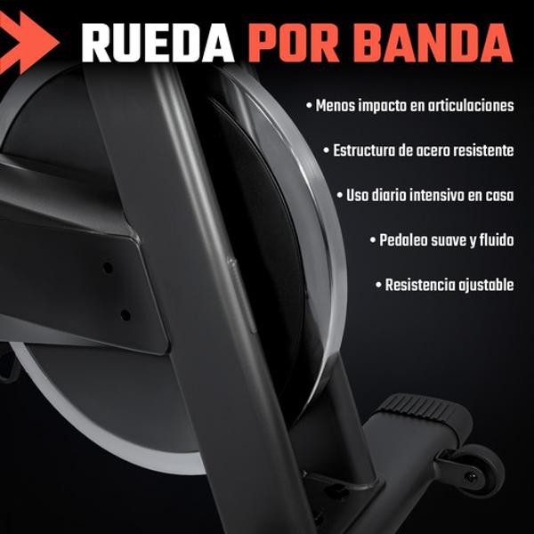 Bicicleta Spinning Fija Estatica Ejercicio Monitor Cardiaco Centurfit image number null