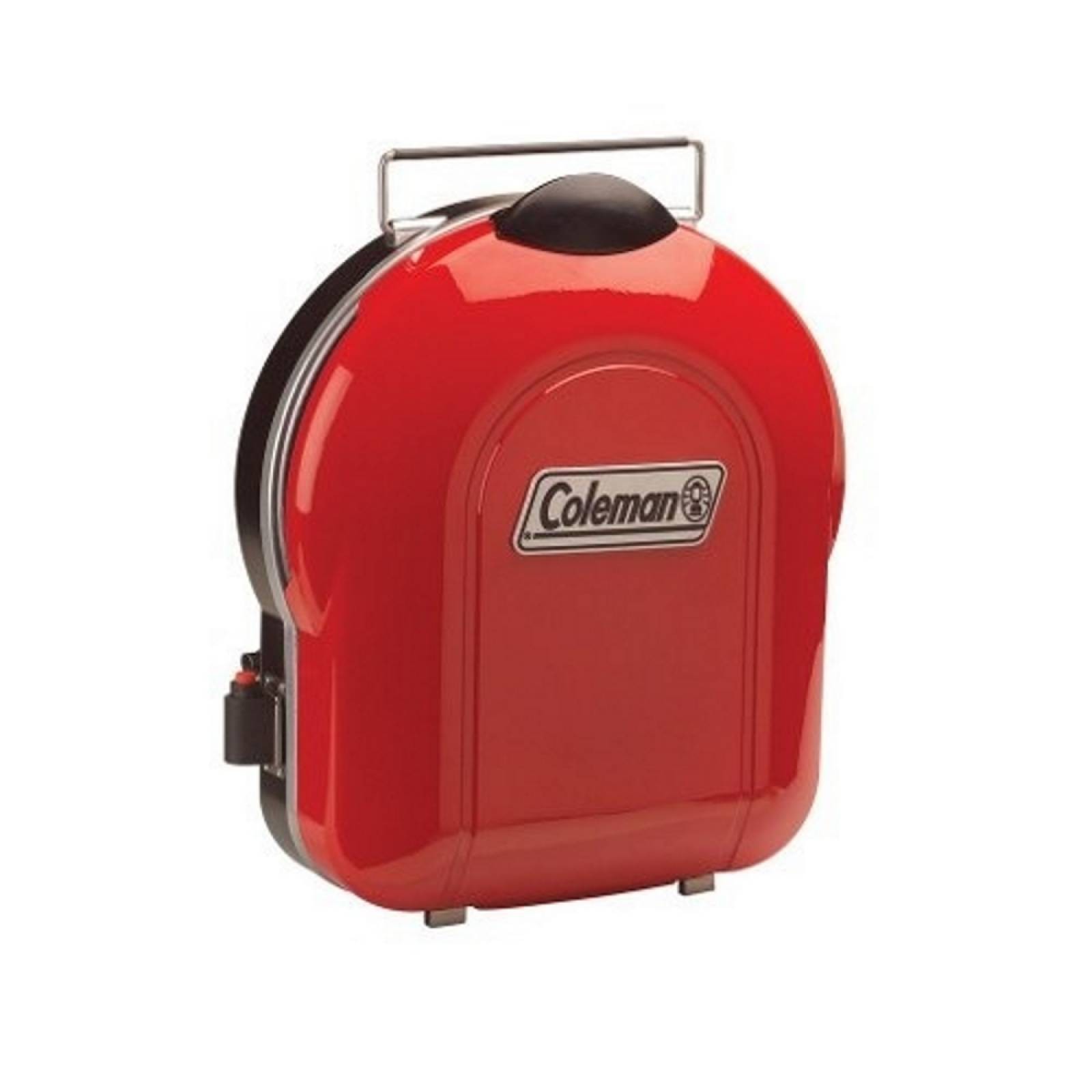 Asador Parrilla Plegable Bicolor Uso Facil Camping Coleman. image number null