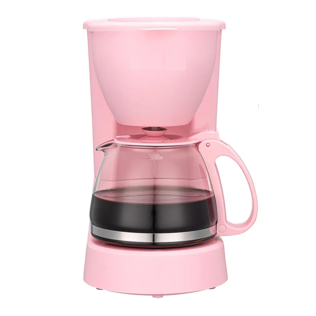 Cafetera 750 Ml Filtro Permanente Placa Calefactora Rosa image number null
